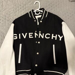 Givenchy Black and White Varsity Jacket